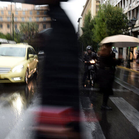 Βροχή στην Αθήνα