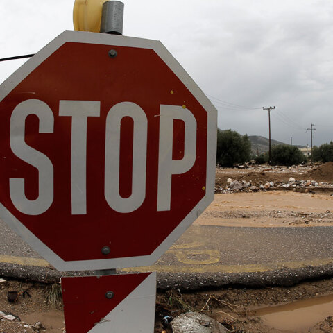 ΚΑΤΑΣΤΡΟΦΕΣ ΣΤΗΝ ΠΑΛΑΙΑ Ε.Ο. ΕΛΕΥΣΙΝΑΣ - ΝΕΑΣ ΠΕΡΑΜΟΥ