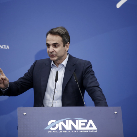 Τη Φώφη Γεννηματά συνεχάρη ο Κυριάκος Μητσοτάκης 