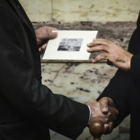 ΚΡΑΤΙΚΟΣ ΠΡΟΥΠΟΛΟΓΙΣΜΟΣ ΓΙΩΡΓΟΣ ΧΟΥΛΙΑΡΑΚΗΣ ΒΟΥΛΗ ΠΑΡΑΔΟΣΗ ΝΙΚΟΣ ΒΟΥΤΣΗΣ