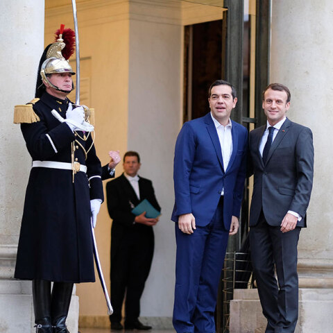 Τσίπρας-Μακρόν