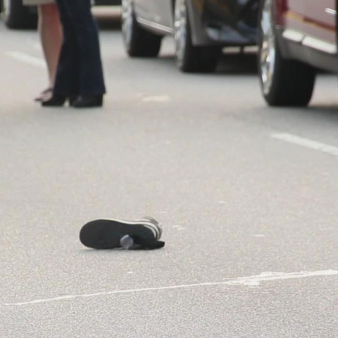 παράσυρση πεζού