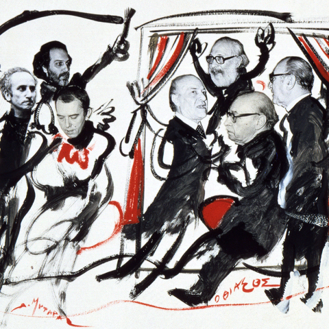 Οι φίλοι του Διονύση Φωτόπουλου