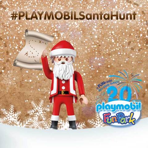 #PLAYMOBILSantaHunt - Το playmobil funpark ψάχνει τον Άγιο Βασίλη στους δρόμους της Αθήνας