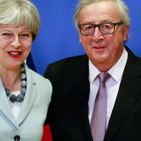Τερέζα Μέι - Ζαν Κλοντ Γιούνκερ