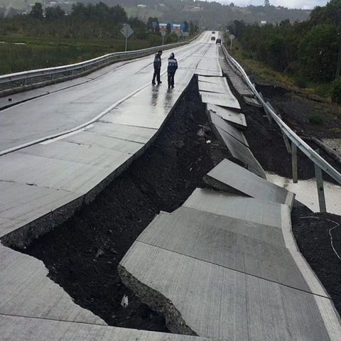 σεισμός, Χιλή