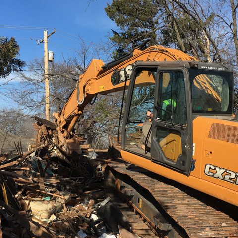 κατεδάφιση, Αγρίνιο
