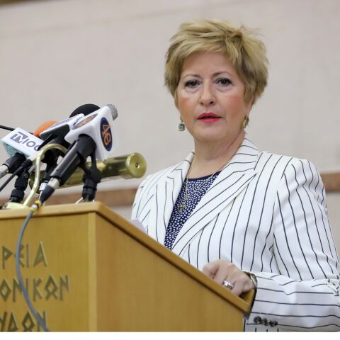 «Η Μακεδονία είναι ελληνική», δηλώνει η υπουργός των ΑΝΕΛ, Μ. Τσαρουχά 