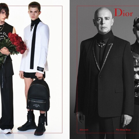 Οι Pet Shop Boys είναι τα νέα πρόσωπα του Dior Homme