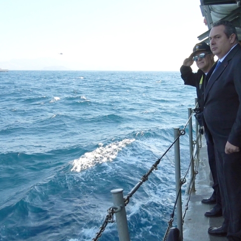 Το βίντεο από το θερμό επεισόδιο στα Ίμια 