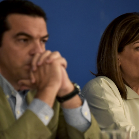 Αλέξης Τσίπρας, Ράνια Αντωνοπούλου