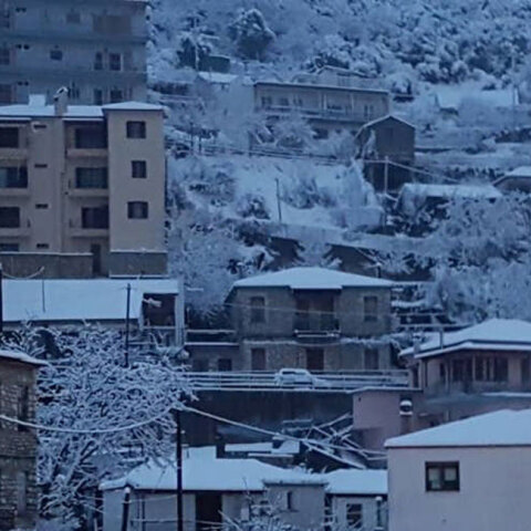 Χιόνια στο Καρπενήσι