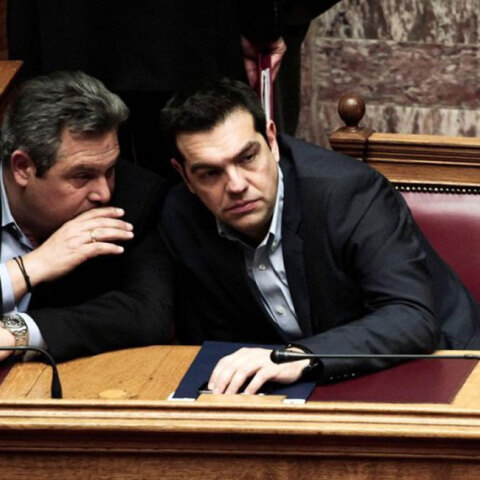 Αλέξης Τσίπρας, Πάνος Καμμένος