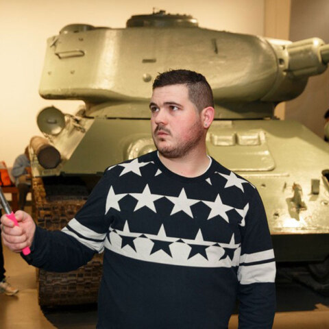 Martin Parr, “Imperial War Museum, London 2015” 