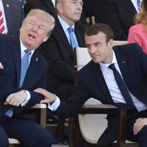 Τραμπ - Μακρόν