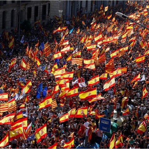 Μεγάλη διαδήλωση στη Βαρκελώνη για την απελευθέρωση των κρατουμένων της ανεξαρτησίας
