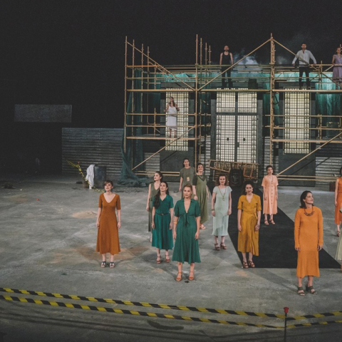 «Ορέστης» του Ευριπίδη, Κ.Θ.Β.Ε. - Φεστιβάλ Αθηνών & Επιδαύρου (Θέατρο Βράχων)