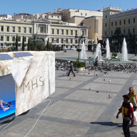 Microclimatic Heat Shelter, Laboratory for Microclimates, Αθήνα