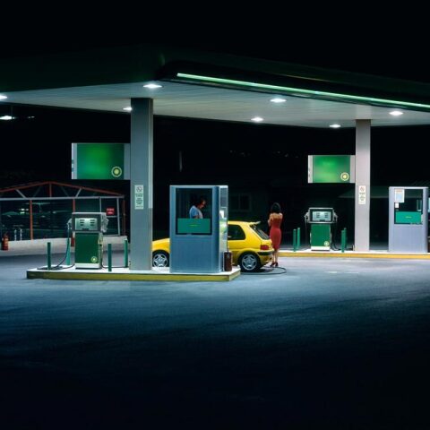 © Πάνος Κοκκινιάς. Here we are. Gas Station
