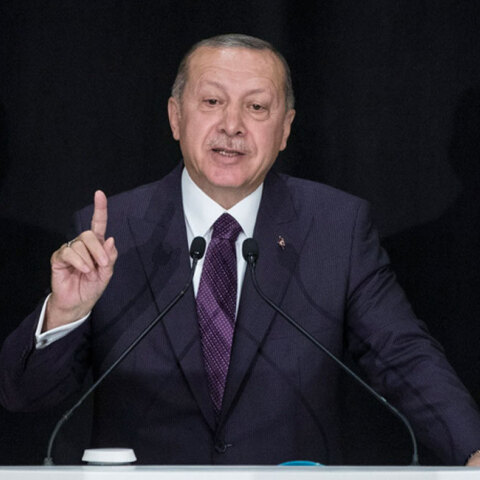Ο πρόεδρος της Τουρκίας Ρετζέπ Ταγίπ Ερντογάν