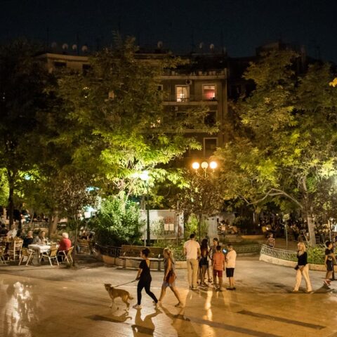 Πλατεία Αγίου Γεωργίου, Κυψέλη