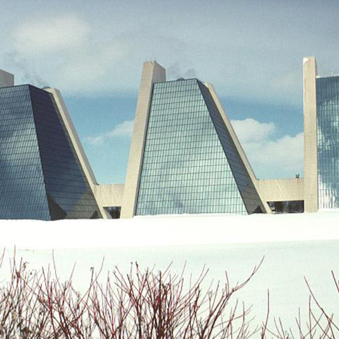 College Life Insurance Company Of America Headquarters, Kevin Roche John Dinkeloo & Associates, Indianapolis, Indiana, USA, 1972