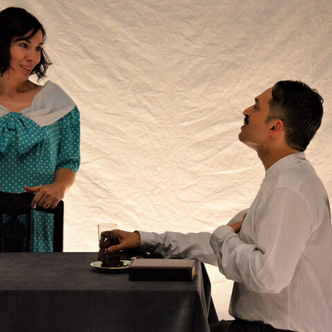 Βαγγέλης Παπαδάκης & Σοφία Λιάκου - «Το κτήνος στο φεγγάρι» © Στέλιος Αγγελίδης