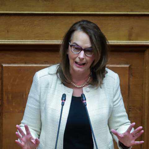 Υφυπουργός Οικονομικών Κατερίνα Παπανάτσιου 