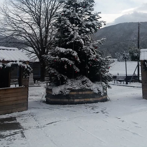 Χιόνια στην Ορεινή Ναυπακτία - Χωριό Άνω Χώρα 