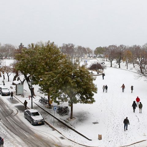 Χιόνια στην Κέρκυρα