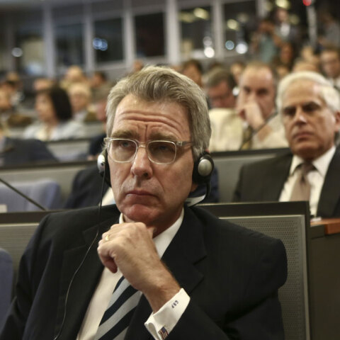 O πρέσβης των ΗΠΑ στην Αθήνα Τζέφρι Πάιατ