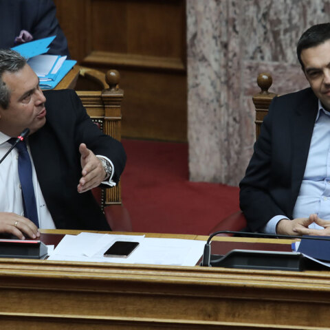 Αλέξης Τσίπρας - Πάνος Καμμένος