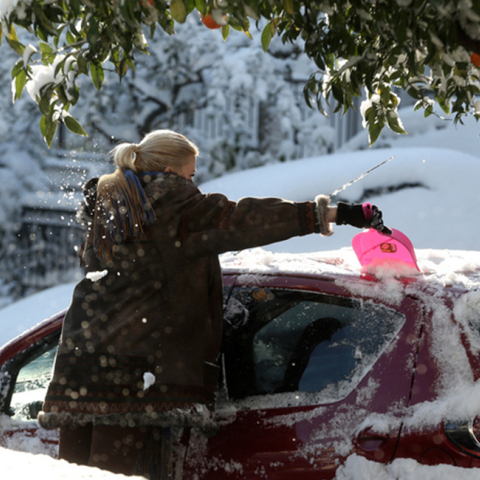 Αθήνα Χιόνια