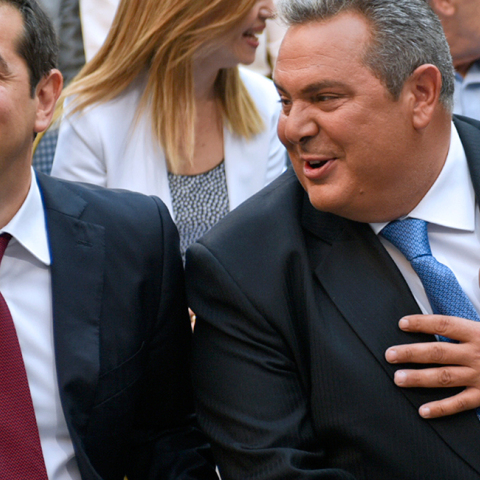 Πάνος Καμμένος-Αλέξης Τσίπρας
