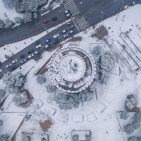 Χιόνια στη Θεσσαλονίκη