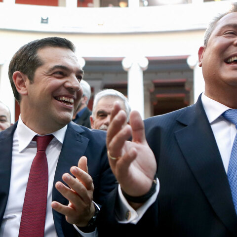 Αλέξης Τσίπρας = Πάνος Καμμένος