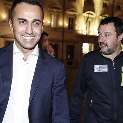 Ματέο Σαλβίνι και Λουίτζι Ντι Μάιο