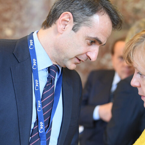 Κυριάκος Μητσοτάκης - Άνγκελα Μέρκελ 