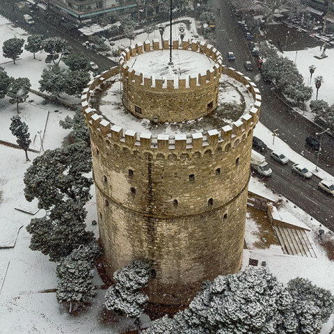 Χιόνια στη Θεσσαλονική