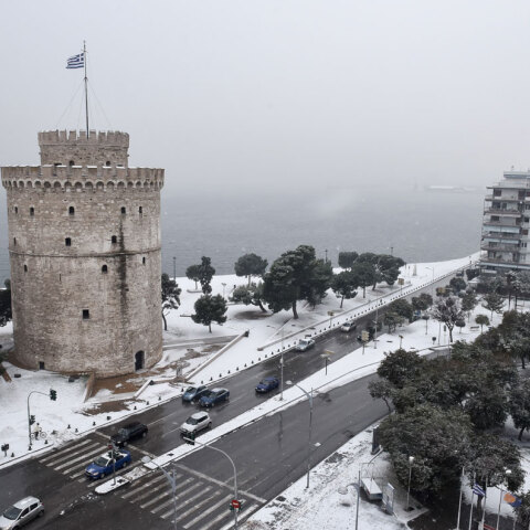 Θεσσαλονίκη - χιόνι 