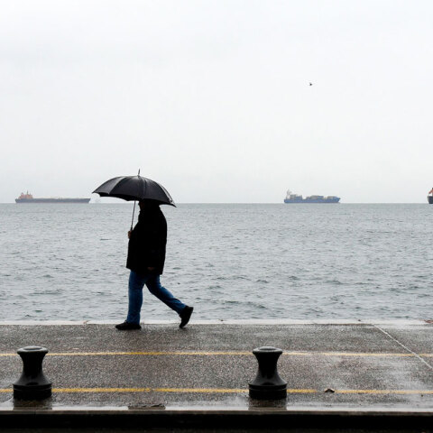 Βροχή στη Θεσσαλονίκη