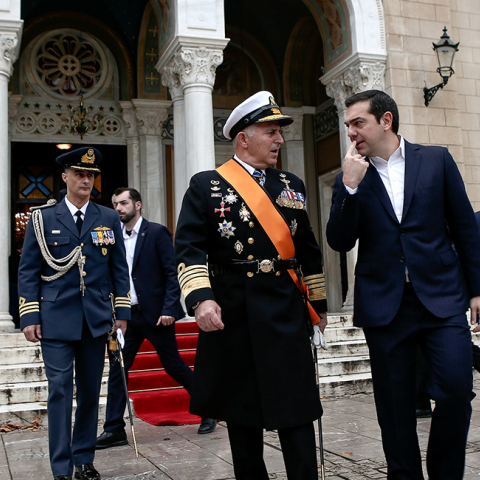 Ναύαρχος Αποστολάκης - Αλέξης Τσίπρας