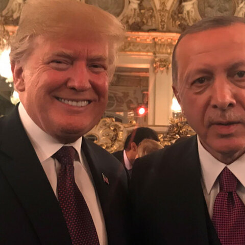 Ντόναλντ Τραμπ-Ρετζέπ Ταγίπ Ερντογάν
