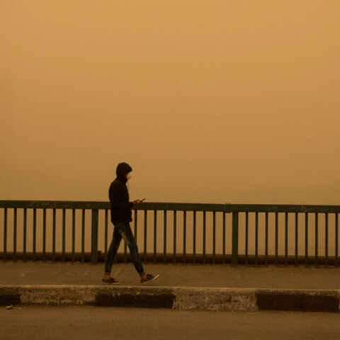 Αμμοθύελλα στο Κάιρο