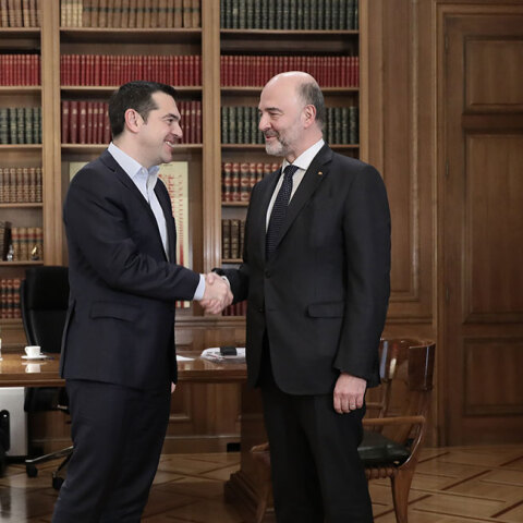 Τσίπρας - Μοσκοβισί