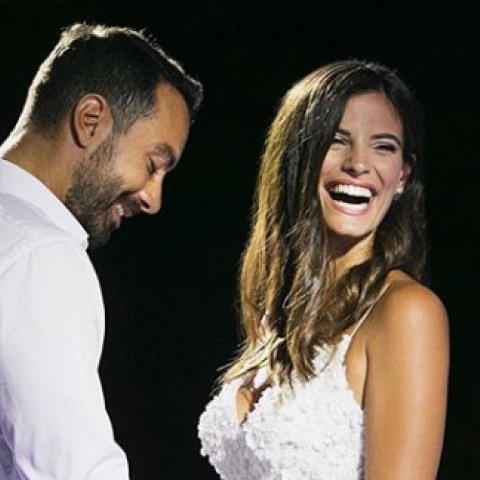 Σάκης Τανιμανίδης και Χριστίνα Μπόμπα