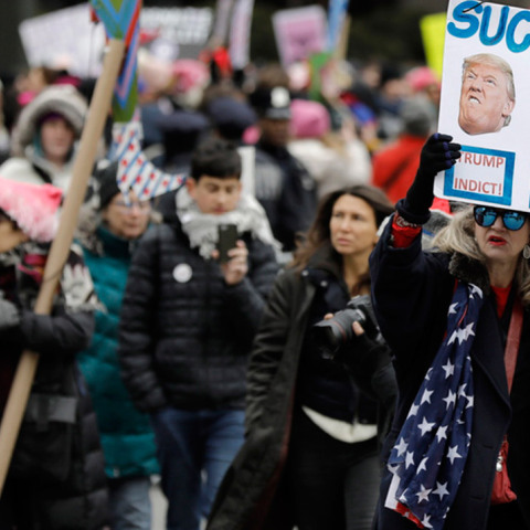 ΗΠΑ - Πορεία για τις Γυναίκες κατά της κυβέρνησης του Ντόναλντ Τραμπ