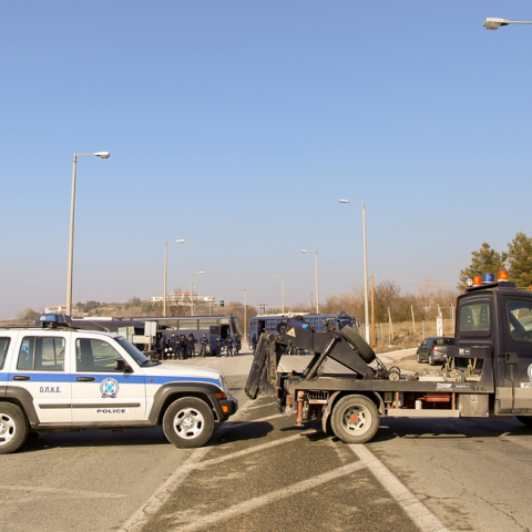Αγροτικό μπλόκο στον Προμαχώνα