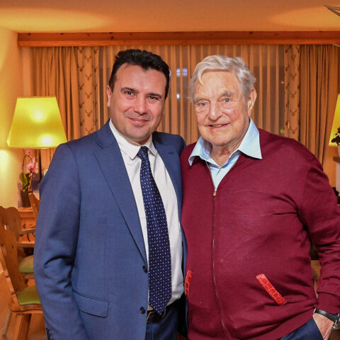 Συνάντηση Ζάεφ-Σόρος στο Νταβός