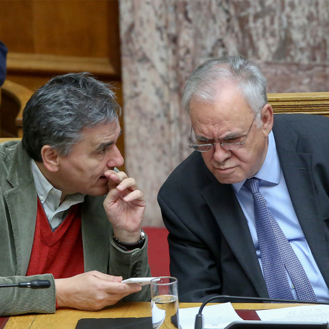 Ευκλείδης Τσακαλώτος, Γιάννης Δραγασάκης